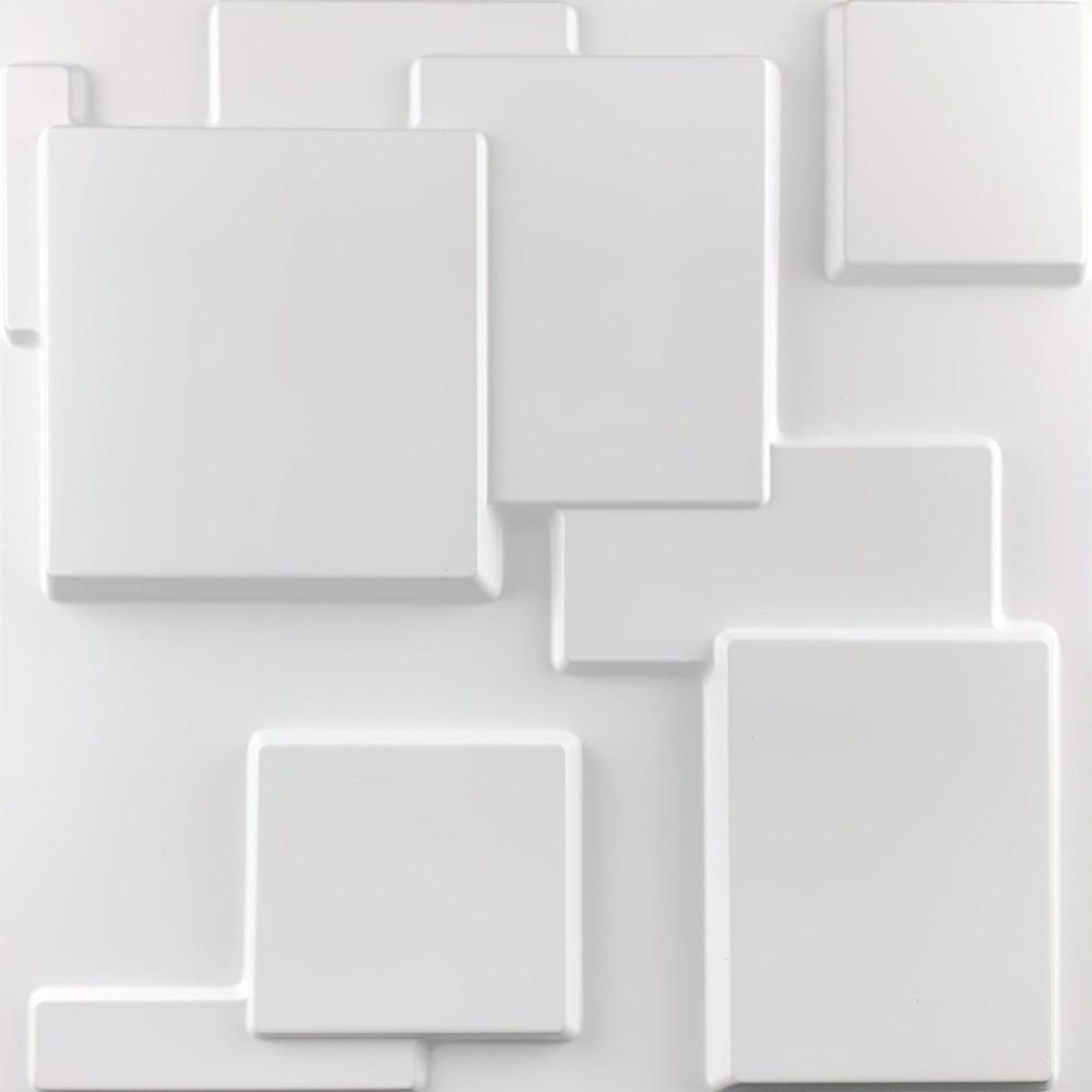 White 3D Wall Panel Foam Brick Background Wallpaper  Bathroom Ceiling