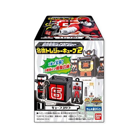 

Конфетные игрушки Doubutsu Sentai Zyuohger Комбинированный сокровищный куб 2 Набор из 3 [Полный набор]