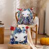 Singer Kikuo Cartoon Pillow Case Suitable For Bedrooms Living Rooms Cars Home Decoration
