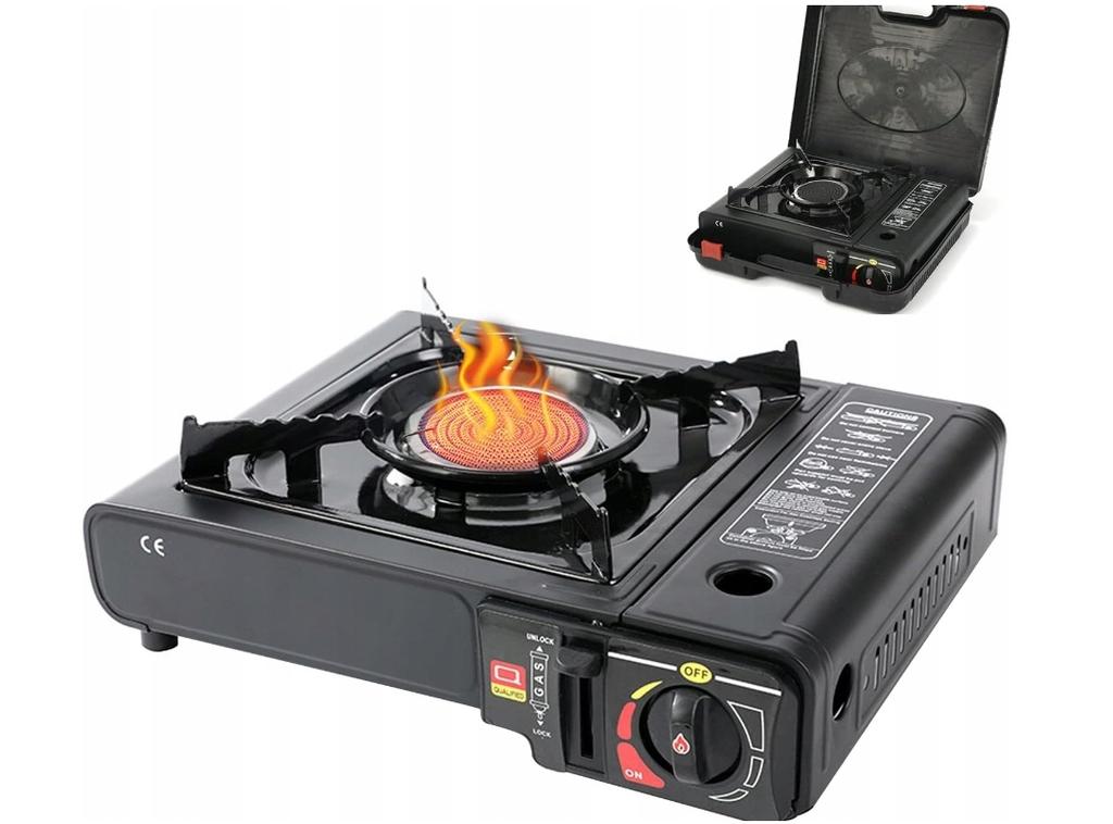 Gas Camping Stove In a Gas Suitcase