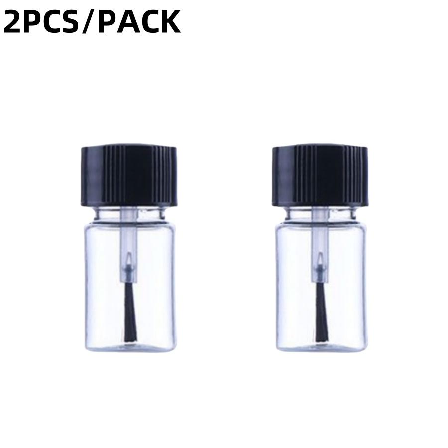 2/5PCS 5mlBrush Bottle Dispensing Bottle Essential Oil Foundation Concealer Lip Gloss Perfume Nail Polish Dispensing Bottle Trav