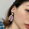Dots Colourful Dangle Earrings Acrylic Portraits Earrings Fashion Cartoon Indian Earrings  Beach