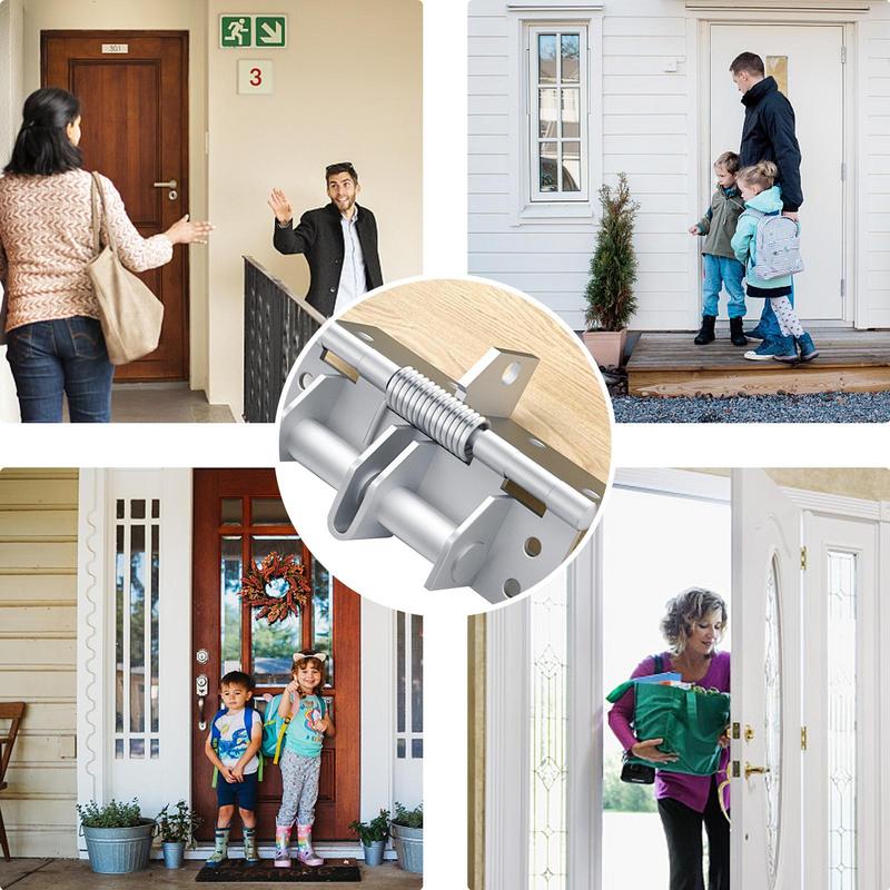 Multifunction Detachable Gate Hinges Spring Self Closing Gate Hinges Automatic Door Closing For Drawer Window Furniture