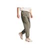 Li Ning Fleece Lined Warm Sports Fashion Versatile Windproof Water Resistant Loose Mid Rise Letter Sports Long Pants Men bottoms AYKV435-3