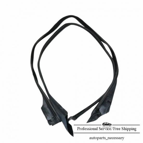 2PCS Front L+R Door Rubber Seal For BMW F01 F02 740I 750I 740Li 51337178008