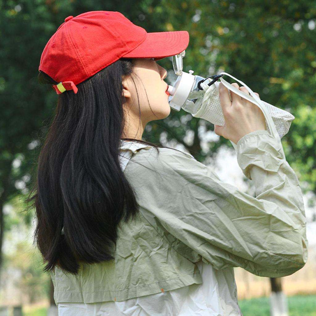 Water Bottle Bag Water Bottle Pouch With Strap Fashionable Sleeve With Adjustable Rope For Workout Shopping Road Trip Camping