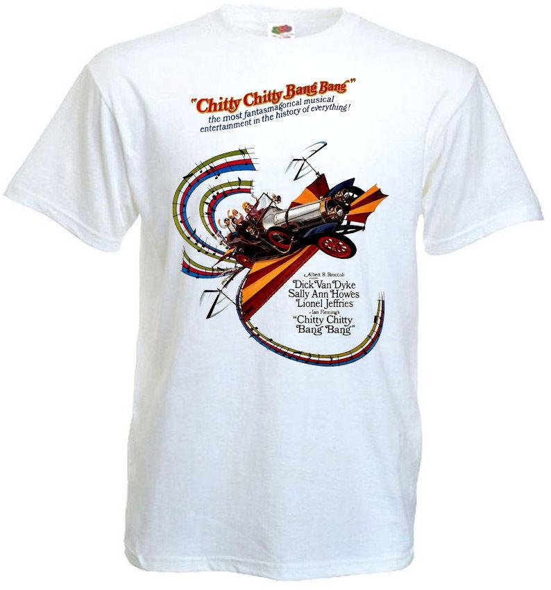 

26 CHITTY CHITTY BANG BANG Movie Poster T shirt white all sizes Unisex T-Shirt XXL