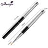 monja Manico in strass Pennello multifunzionale per pittura su unghie Strisce Linee Fiori Modello Gel per unghie Disegno Penna Strumento per manicure