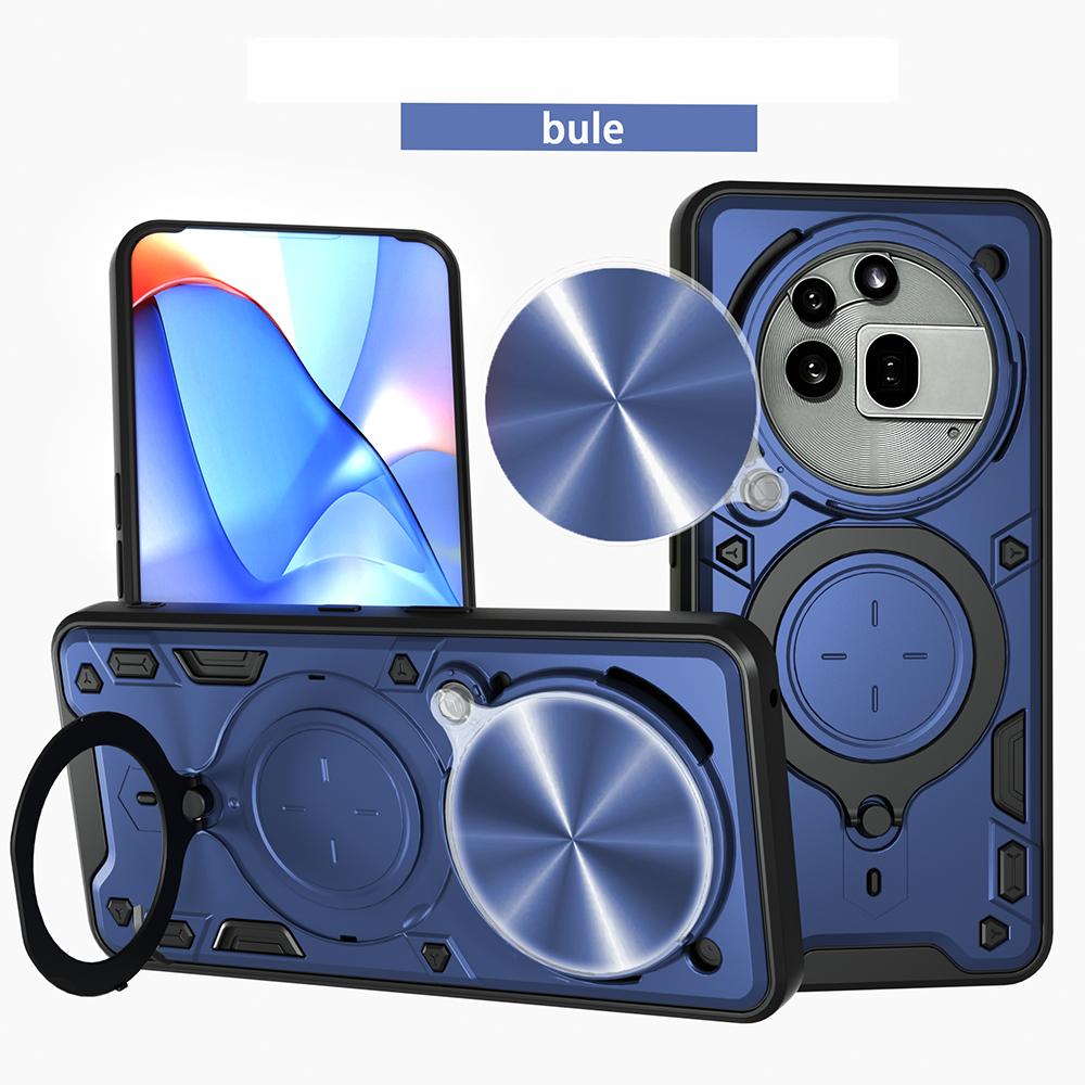 Slide Camera Funda for Nothing Phone 3A Pro Case Ring Stand Protection Back Cover for Nothing Phone 3A Pro Shockproof Phone Capa