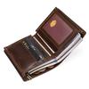 Soft Cowskin Leather Wallet Genuine Leather Short Purse For Men Male Befold Card Holder Cash Purse Coin Purses Business Wallets