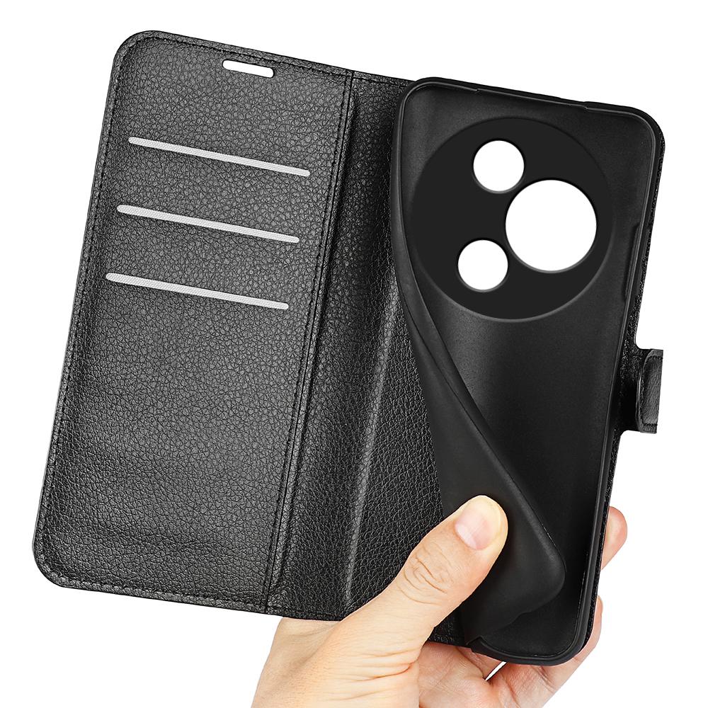 For TCL 60 NxtPaper 4G Case Litchi Texture Shockproof Leather Wallet Phone Cover