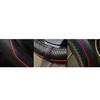 Universal 38cm Car Steering Wheel Cover  Leather Braid For Steering Wheel Cowhide Car Steering Wheel Wrap