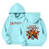 Children's Long-sleeved Loose Pullover Letter-printed Hooded Sweatshirt