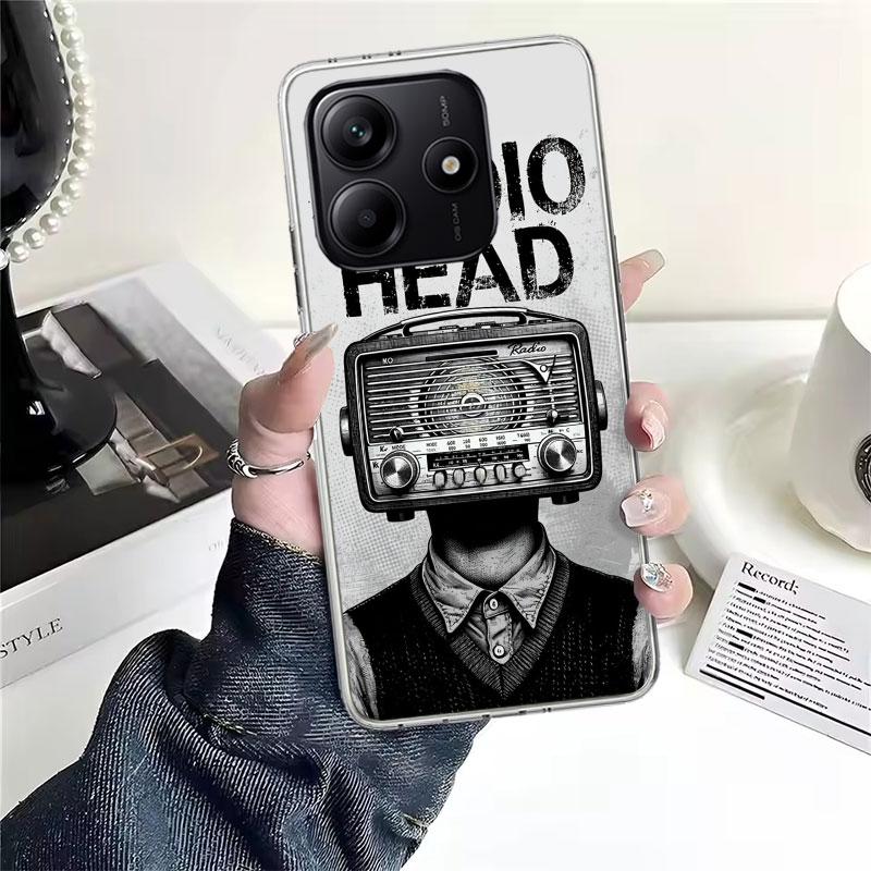 

Мягкий чехол для телефона Bnad R-Radiohead для Xiaomi Redmi Note 15 14 14S 13 12 Pro Plus 12S 11 11S 11E 10 10S 11T 5G Fundas Coque Redmi Note 13 Pro Plus