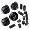 Butoane de Control Cu Adaptoare Set Versatil de Butoane de Control Butoane & 12 Bucăți Adaptoare Pentru Aragazuri & Cuptoare Buton de Control