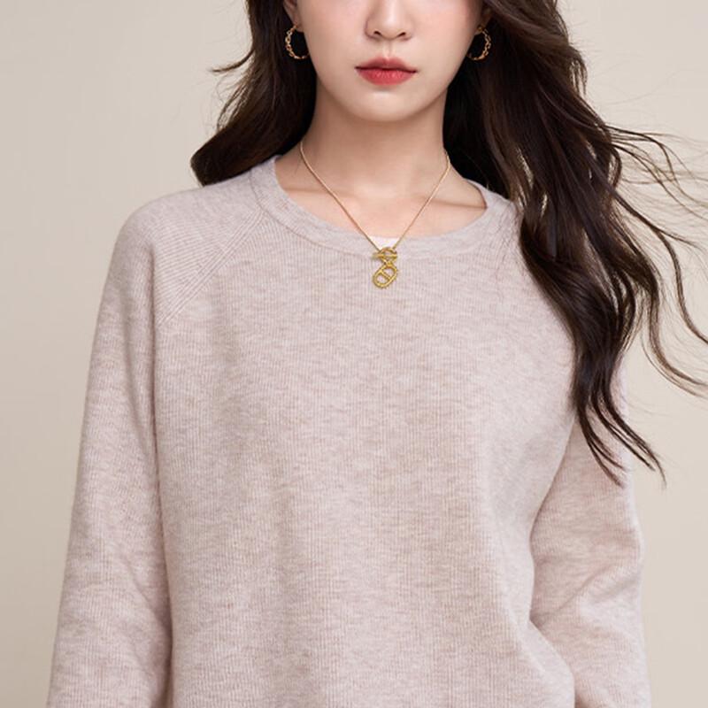 Moka Na Women's Long Sleeve Knit Sweater