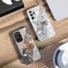 Broken Diamond Phoenix For Samsung Galaxy Note 8 9 10 PRO 20 Ultra A01 02 03 Core 04E 4G 12 13 5G Tempering Glass Phone Case