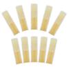 10 Pcs Alto Saxophone Reeds Strength 2.5 Individual Packing E-flat Alto Saxophone Reed Woodwind Instrument Small Accessories