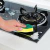 6PCS Household Magic Decontamination Dishwashing Sponges Kitchen Scrub Brush Pot Brush Household Cleaning Tools