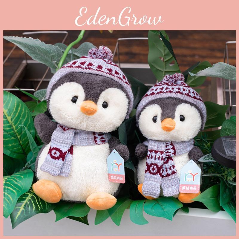 Penguin Scarf Plush Toys Children Cute Cartoon Birthday Holiday Gifts Dolls