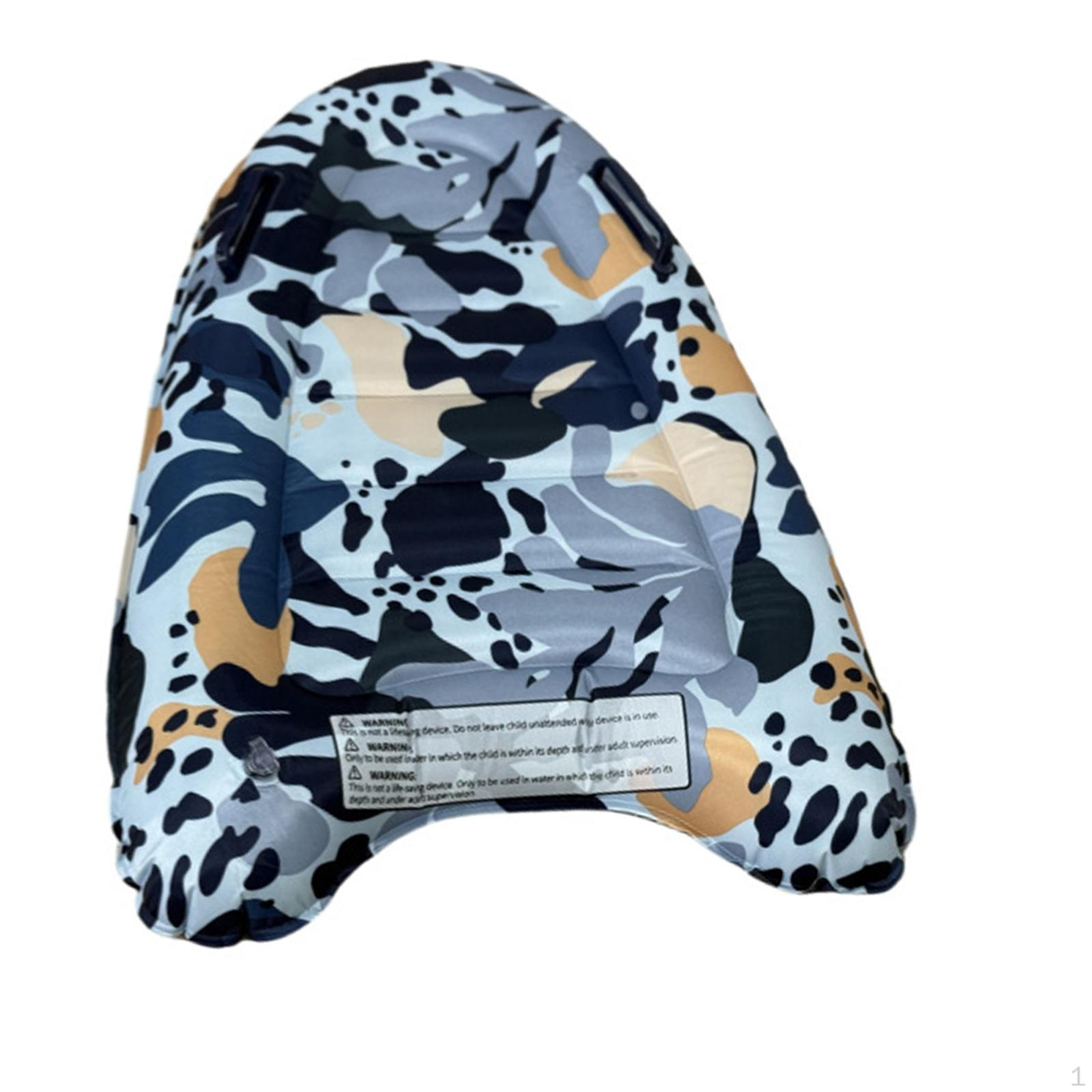 

Надувная доска для серфинга, плавучий коврик для серфинга, легкий с ручками, кикборд для воды Gray