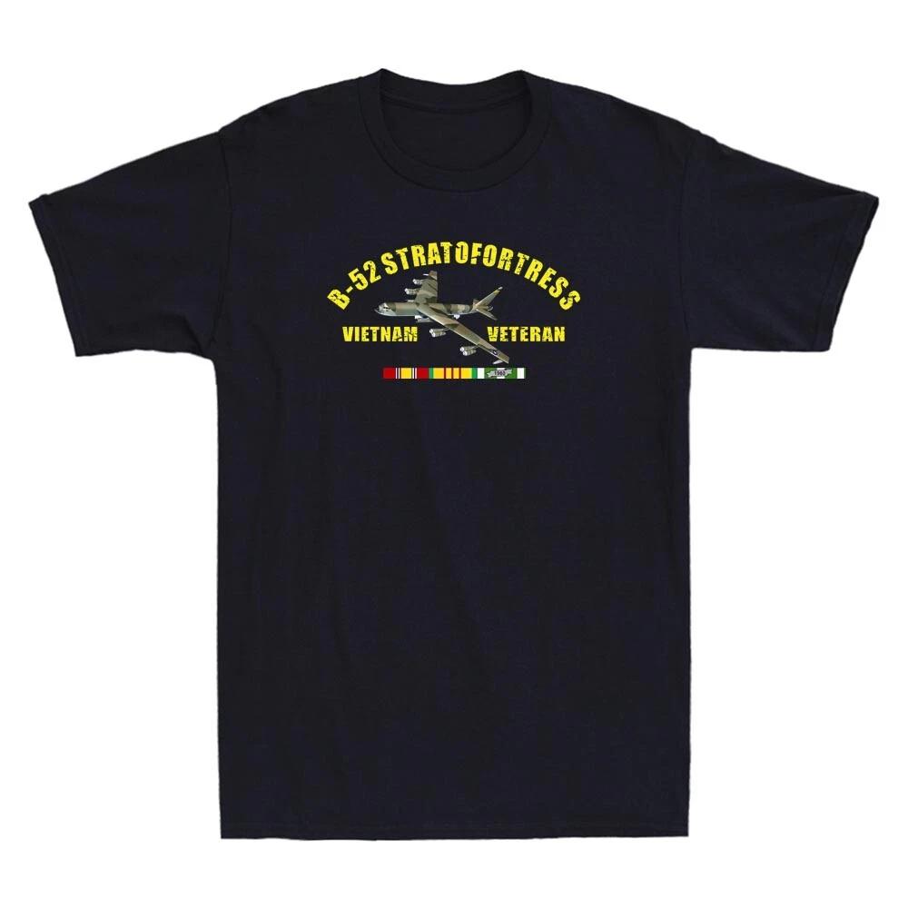 B-52 Stratofortress Specs B-52 Bomber Vietnam Veteran Vintage Men s T-Shirt Gift XXXL