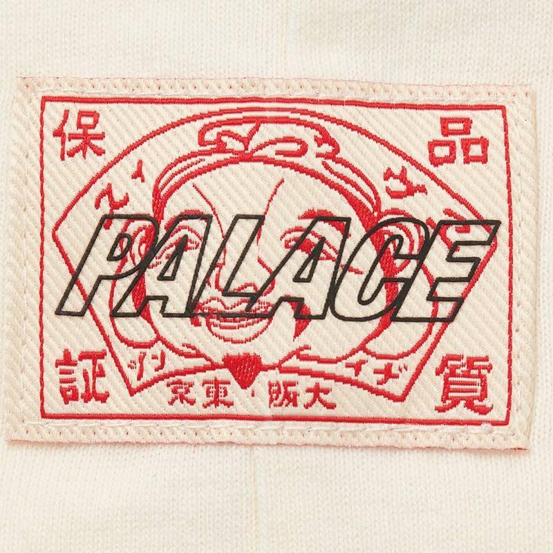 Palace X Evisu Logo T Shirt 2ESPAM4TS1153XXCTWHTO