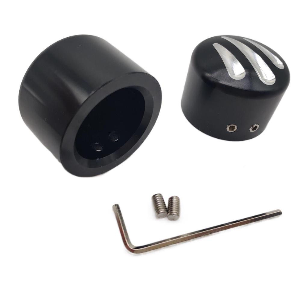 Front Axle Cover for Harley XL883 1200, Big Glide, and Fat Boy Motorcycles