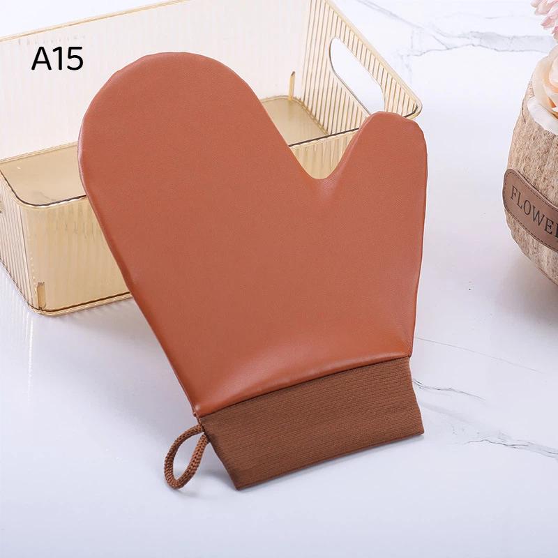1Pcs Quickdry Flocking Glove Makeup Applicator Body Lotion Glove Self-Tanning Mitt Double-Sided Prevents Sticky Hands Applicator