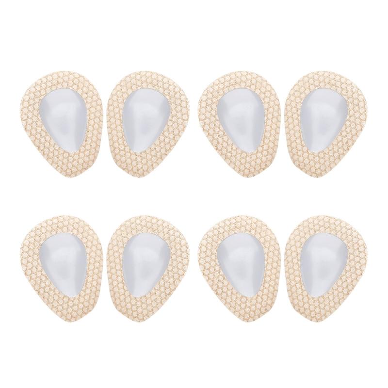 4Pairs Gel Forefoot Cushions Anti Blister Adhesive Insoles Heel Protectors Pad For Women High Heel Dress Shoe Accessory