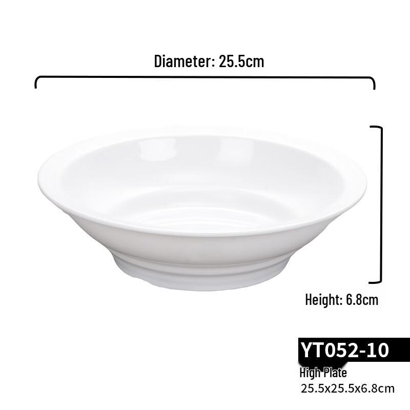 Yangge YT052-10 Melamine High-Footed Deep Plate