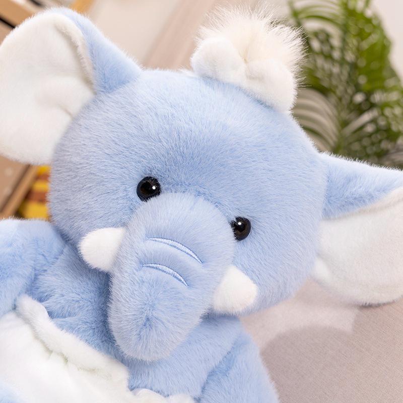 Authentic Benny the Fox Plush Toy - Elephant Comfort Doll & Animal Birthday Gift