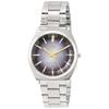 Citizen QQ Wristwatch Analog Waterproof Metal Band QB78-202 Mens Black