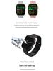 Montre Intelligente Bluetooth S10 avec NFC, Surveillance de la Fréquence Cardiaque, de l'Oxygène Sanguin et de la Pression Artérielle, Paiement Hors Ligne, Appel & Contrôle d'Accès.