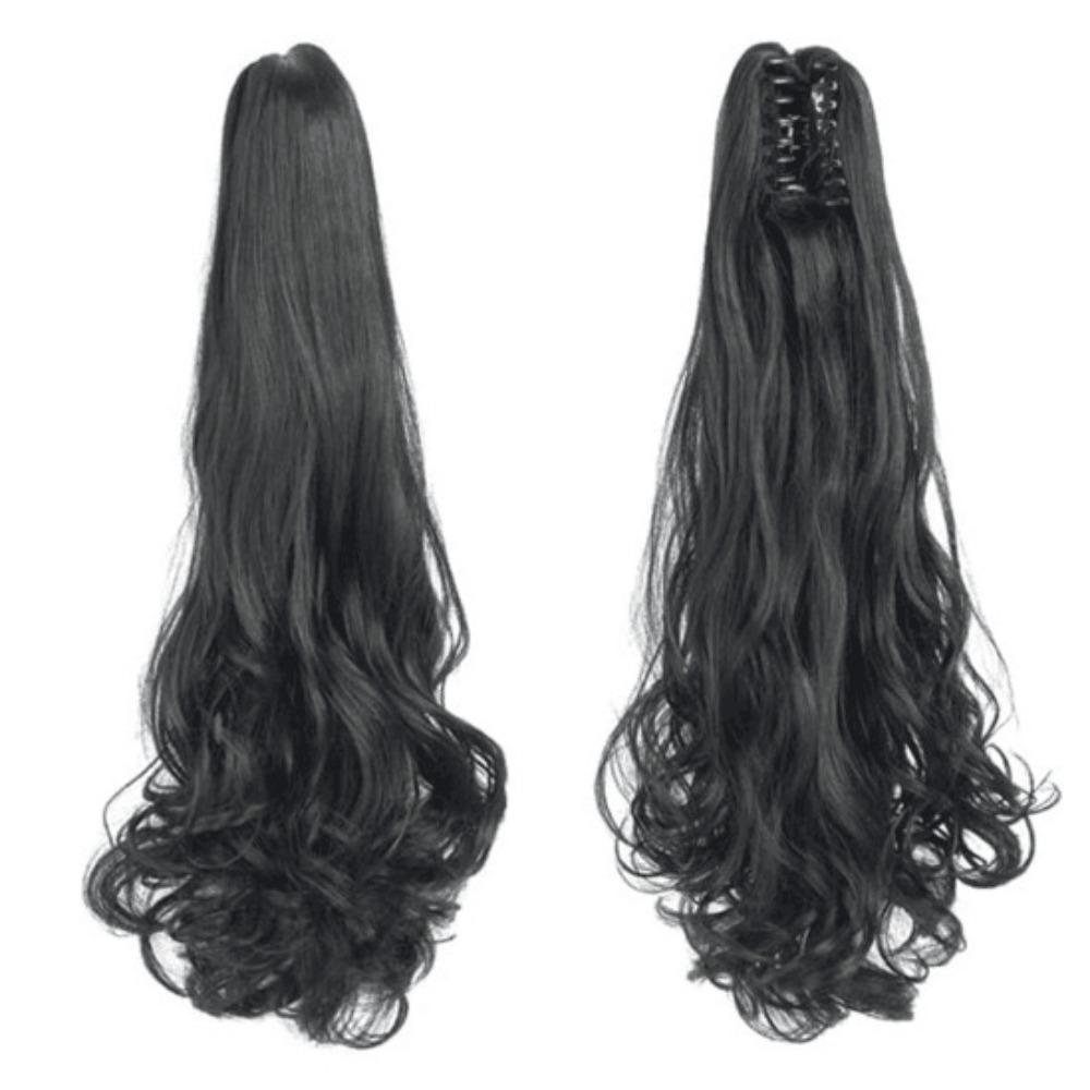 Curly Style Claw Clip in Hairpiece Long Synthetic Hairpiece New Wavy Ponytail