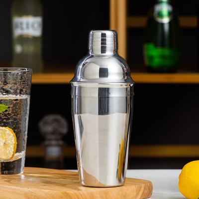 1PCS Cocktail Shaker Mixer 350/550/600/700/750ml Stainless Steel Wine Martini Boston Shaker For Bartender Drink Party Bar Tool