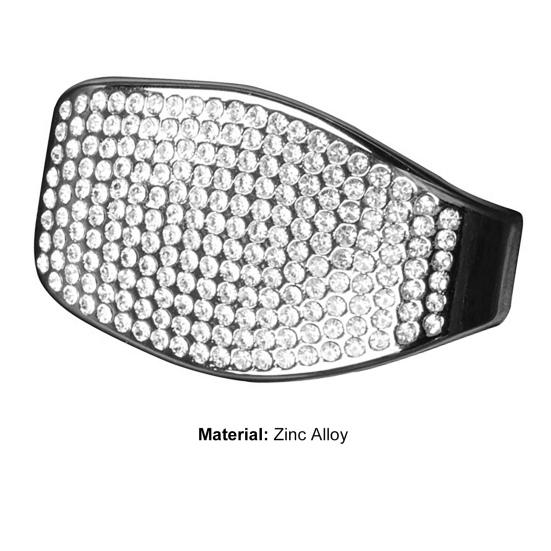 Shiny Gear Shift Crystal Trim Creative Sticker Knob Faux Decor for Honda Civic 10