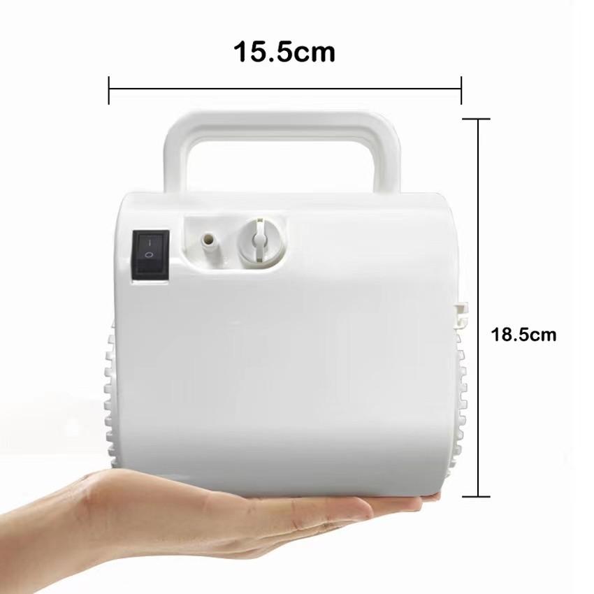 Pet Portable Nebulizer Machine Pets Portable Nebulizer Kucing Atomizer Inhaler + Pet Cat Atomization Box Oxygen Cage