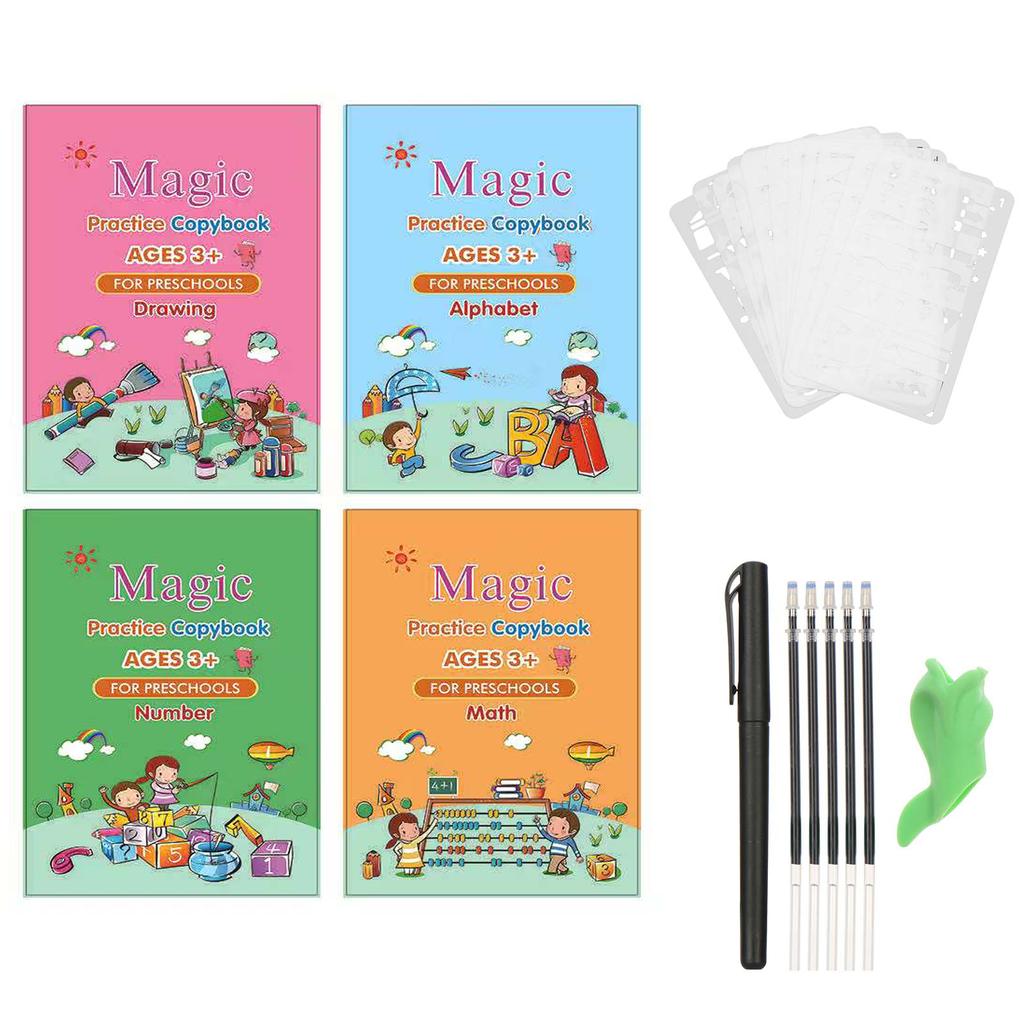 Handwriting Magic Writing Stickers Kids Groove Copybook Educational Practice Handwriting Magic Writing Stickers Kids Groove Copybook Educational Practice