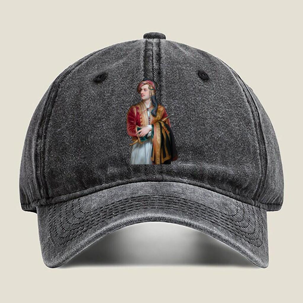 Historical Woman Portrait Fashion Washed Baseball Cap Outdoor For Womens Unisex Female Beach Dad Hat Hip Hop