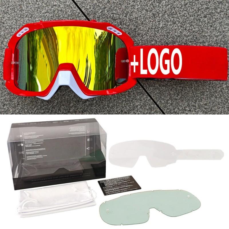 Outdoor Cycling Goggles Mountain Bike Dirt ATV Snowboarding Windproof Sport Sunglasses With Interchangeable Lenses