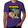 T-shirt DYLAN DOG abbigliamento estivo neri sublimi pesanti abbigliamento uomo