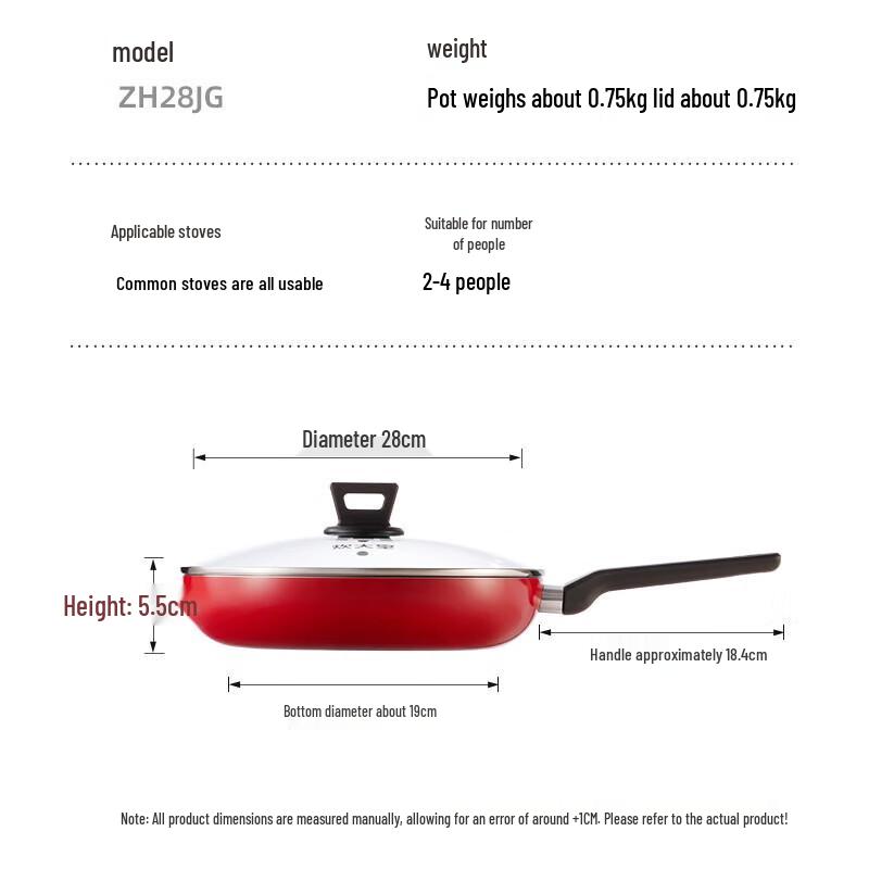 COOKER KING Non-stick Frying Pan 28cm