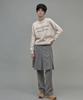 From Wear Embroidery Wool Sweater Cream