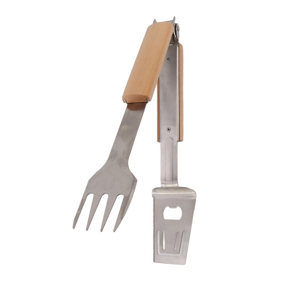Stainless Steel BBQ Tongs Thickened Steak Tongs Buffet Use Food Tongs  Steak Serving