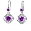 Yun Miao Elegant Intertwined Circle Women's Earrings - Popular European & American Style
