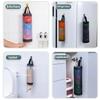 Wall-Mounted Trash Bag Organizer Box Kitchen Plastic Bag Collector No-Punching Shopping Storage Hanging Bags Polyester Fiber