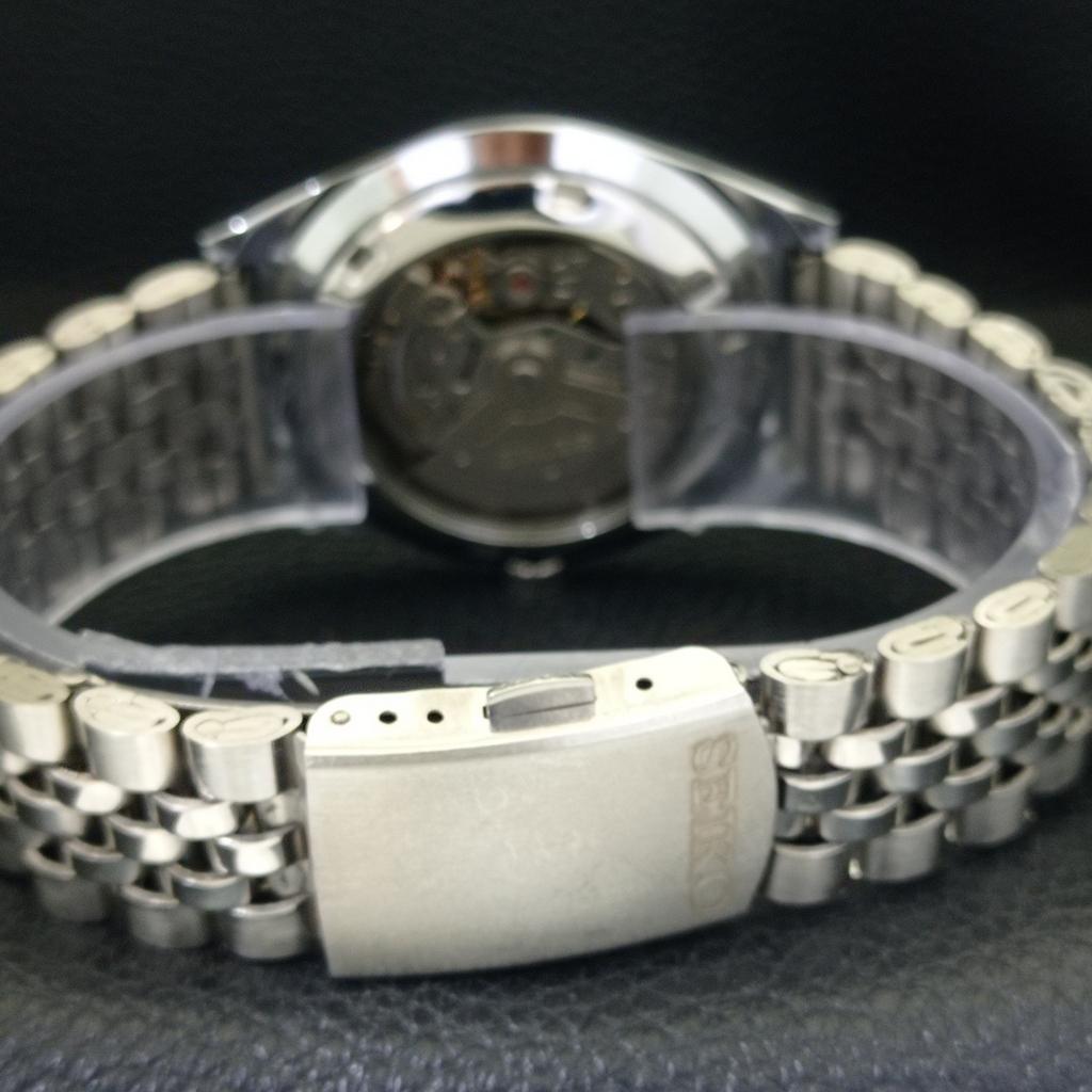 VINTAGE REFURBISHED SEIKO 5 AUTOMATIC 6309A JAPAN MENS YELLOW WATCH A440879-4 Sk-a440879