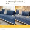 Sofa Cushion Simple Winter Antislip Suede Cushion Universal Backrest Towel Winter Plush Sofa Cover Slipcover