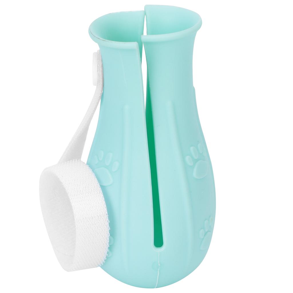 Cat Booties AntiScratch Cat Shoes Silicone Foot Covers Suitable for Pet Hospitals Pet Shops(Single Box Pink 4 Pcs )